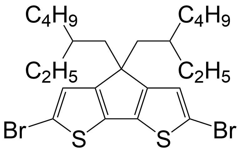 2,6-二溴-4,4-双(2-乙基己基)-4H-环戊并[2,1-B:3,4-B']二噻吩/365547-21-3
